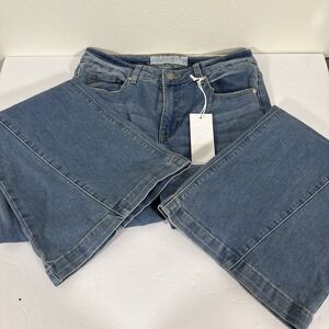Indigo‎ Rein High Rise Flare Leg Jeans Size 11 Light Wash NWT Z1